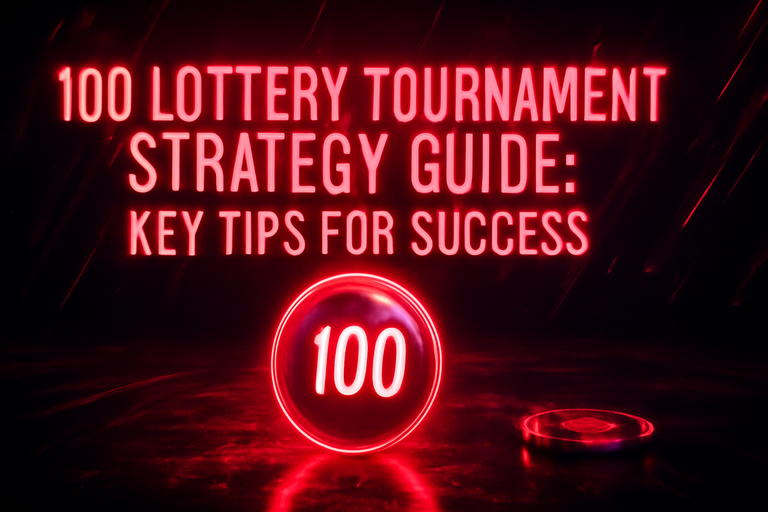 An informative layout detailing the Login Guide for 100 Lottery.