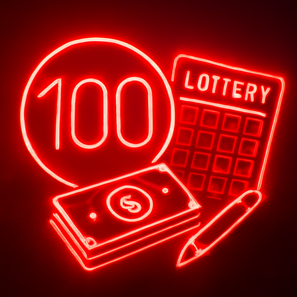Icon representing the Login Guide for 100 Lottery.