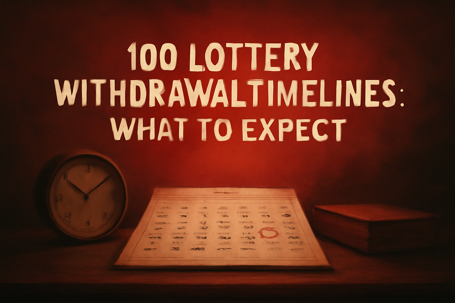 Informative scene about securing a 100 Lottery account with focus on safety measures.