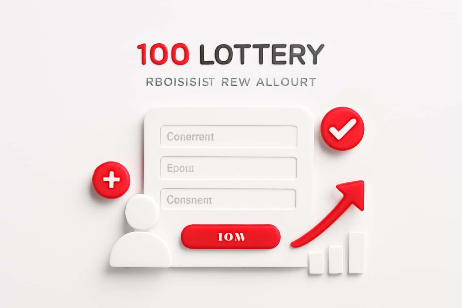100 Lottery Register - New Account Interface