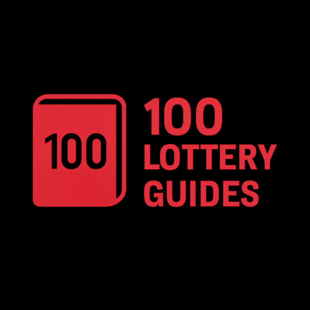 A badge symbolizing guidance for 100 Lottery.